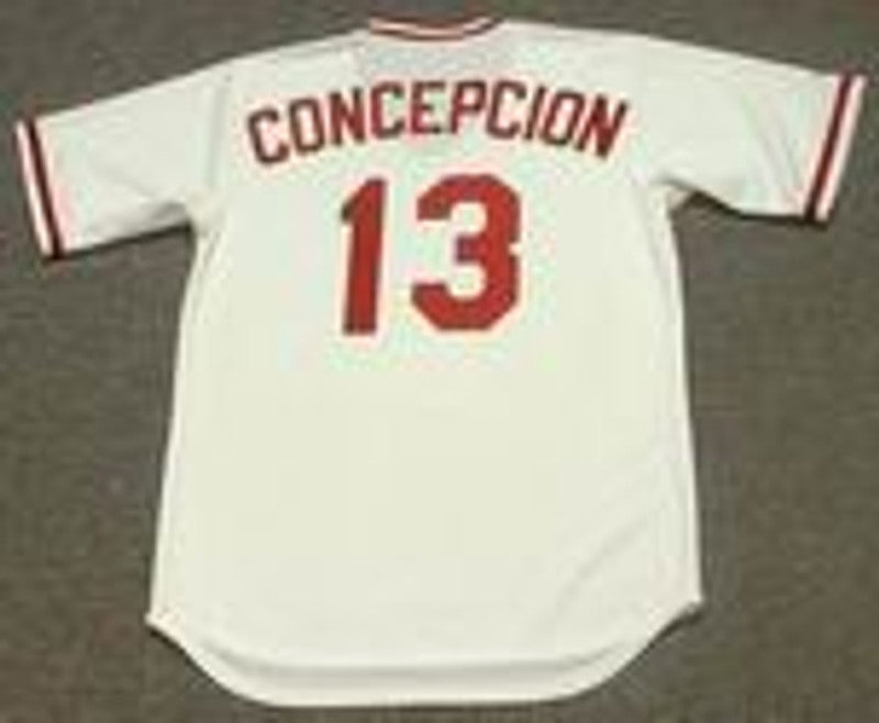 Dave Concepcion Cincinnati Reds 1975 Baseball jersey retro stitched fan gear RTJ01281