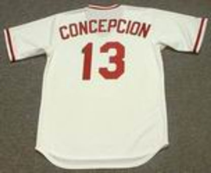 Dave Concepcion Cincinnati Reds 1975 Baseball jersey retro stitched fan gear RTJ01281
