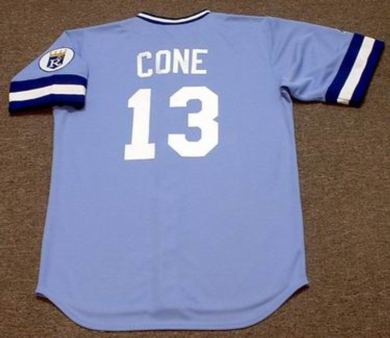 David Cone Kansas City Royals 1986 Baseball jersey retro stitched fan gear RTJ01230
