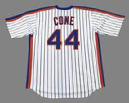 David Cone New York Mets 1987 Baseball jersey retro stitched fan gear RTJ01229