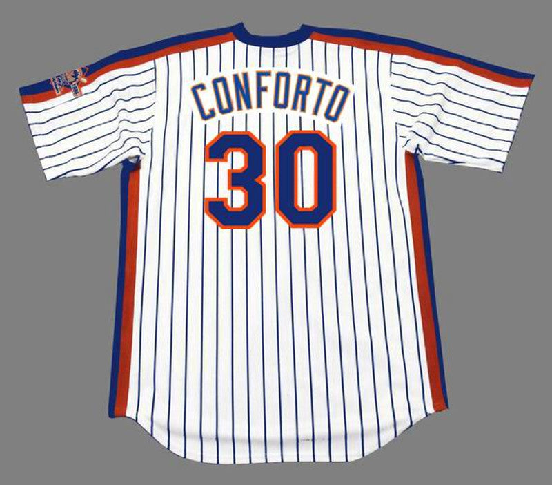 MC NYM 1986 Throwback Home Baseball Stitched Jersey, Vintage Baseball Jersey, Retro Sewn Jersey