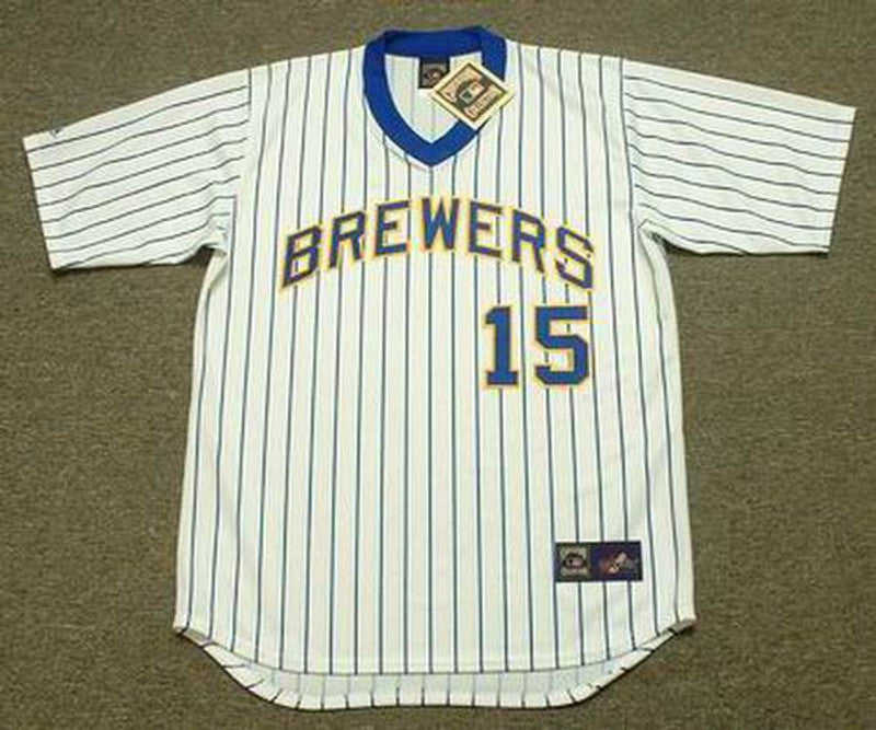 Cecil Cooper Milwaukee Brewers 1982 Baseball jersey retro stitched fan gear RTJ01511