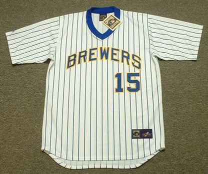 Cecil Cooper Milwaukee Brewers 1982 Baseball jersey retro stitched fan gear RTJ01511