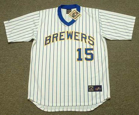 Cecil Cooper Milwaukee Brewers 1982 Baseball jersey retro stitched fan gear RTJ01511