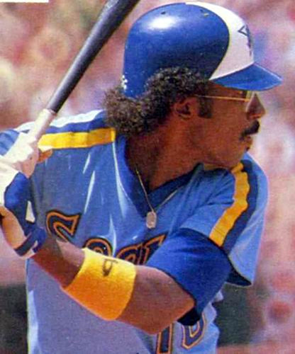 Al Cowens Seattle Mariners 1984 Baseball jersey retro stitched fan gear RTJ01975