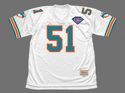 Miami Dolphins Bryan Cox 1994 Throwback Football Jersey product image