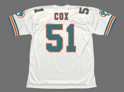 Miami Dolphins Bryan Cox 1994 Throwback Football Jersey product image