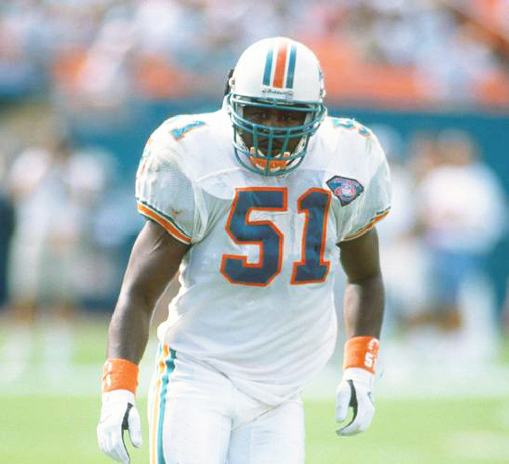 Miami Dolphins Bryan Cox 1994 Throwback Football Jersey product image