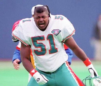 Miami Dolphins Bryan Cox 1994 Throwback Football Jersey product image
