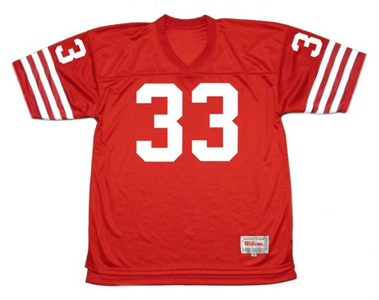 ROCR SF 49ers 1988 Throwback Home Football Jersey, Retro Stitched Jersey