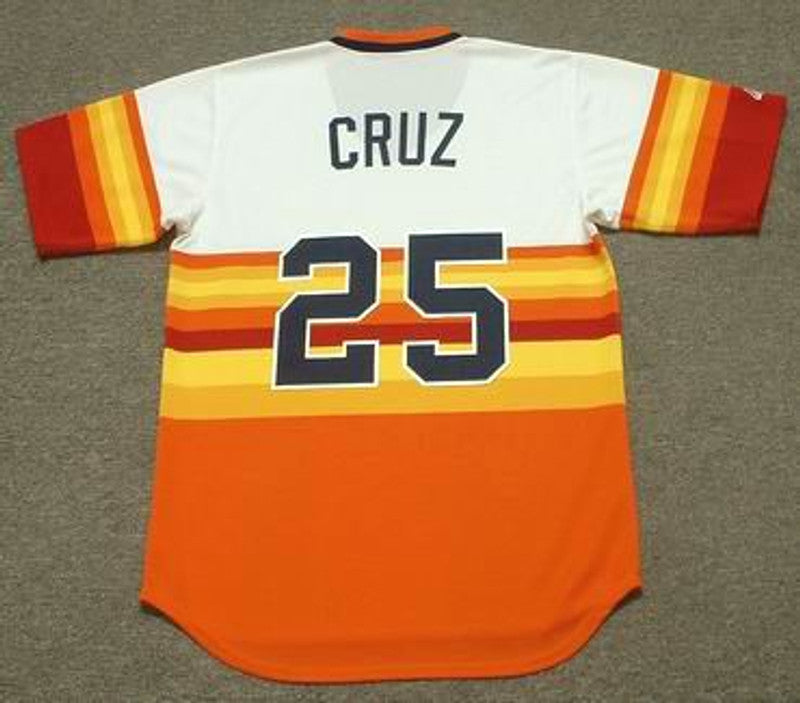 Jose Cruz Houston Astros 1980 Baseball jersey retro stitched fan gear RTJ00344