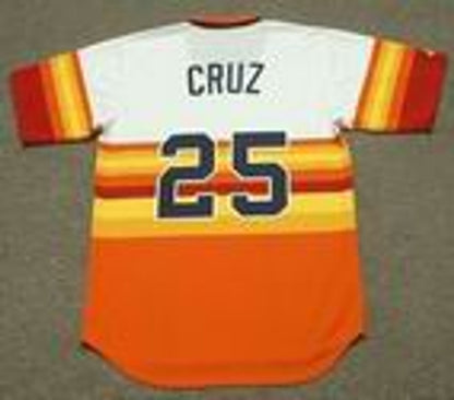 Jose Cruz Houston Astros 1980 Baseball jersey retro stitched fan gear RTJ00344