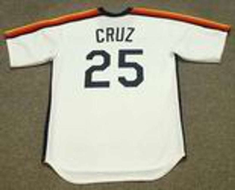 Jose Cruz Houston Astros 1986 Baseball jersey retro stitched fan gear RTJ00343