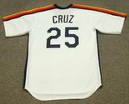 Jose Cruz Houston Astros 1986 Baseball jersey retro stitched fan gear RTJ00343
