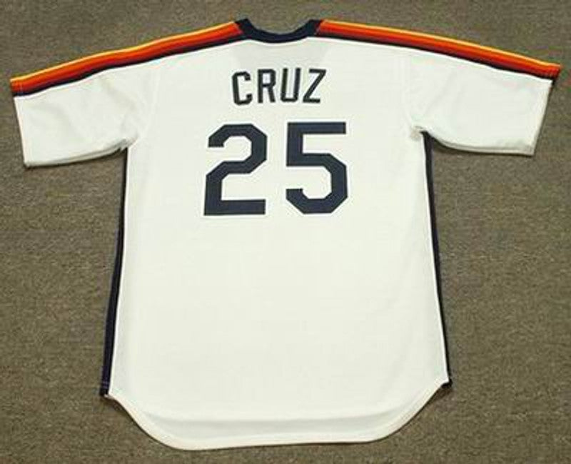 Jose Cruz Houston Astros 1986 Baseball jersey retro stitched fan gear RTJ00343