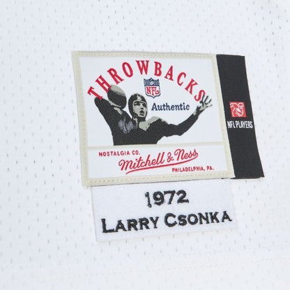 Miami Dolphins Larry Csonka 1972 Throwback Football Jersey product image