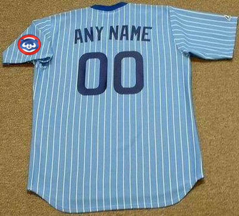 CC CC 1980s Cooperstown Away Custom Name Number Stitched Jersey, Vintage Baseball Jersey, Retro Sewn Jersey