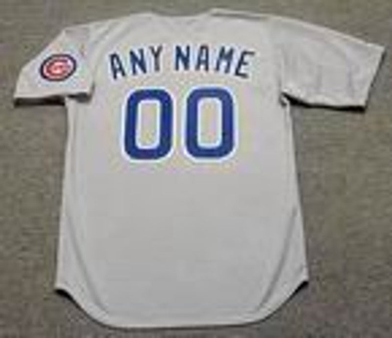 CC CC 1990s Cooperstown Away Custom Name Number Stitched Jersey, Vintage Baseball Jersey, Retro Sewn Jersey