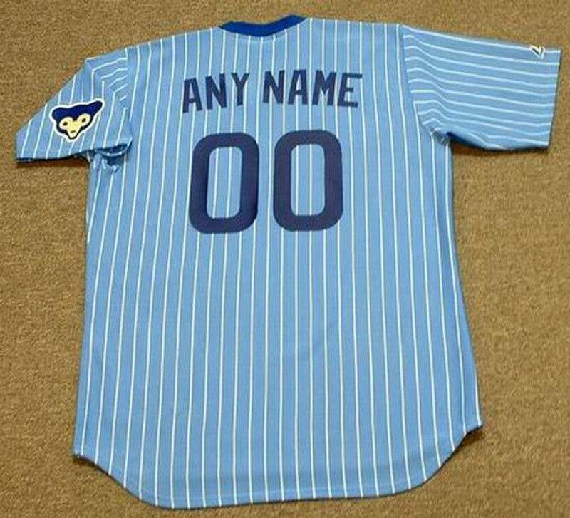 CC CC 1970s Cooperstown Throwback Away Custom Name Number Stitched Jersey, Vintage Baseball Jersey, Retro Sewn Jersey