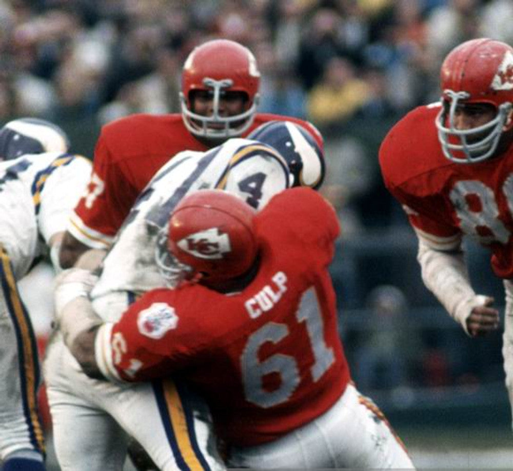 Kansas City Chiefs Curley Culp 1969 Home Throwback Football Jersey product image