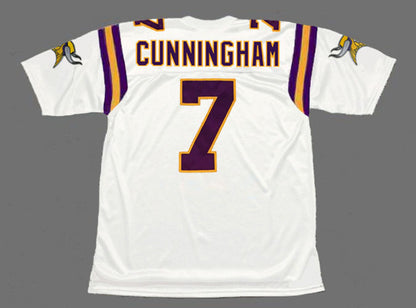 Minnesota Vikings Randall Cunningham 1998 Away Throwback Football Jersey product image