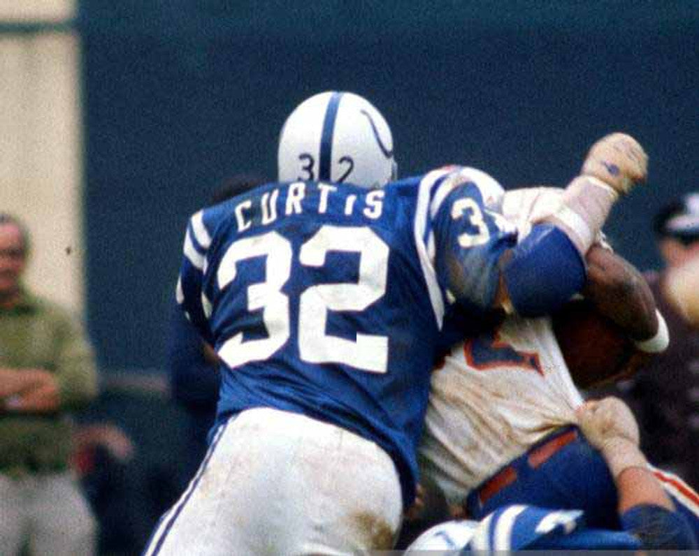 Baltimore Colts Mike Curtis 1970 Home Throwback Football Jersey product image