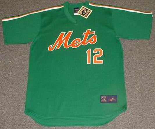 RD NYM 1985 Cooperstown Throwback St. Pattys Day Baseball Stitched Jersey, Vintage Baseball Jersey, Retro Sewn Jersey