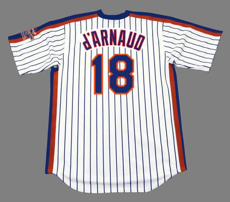 T NYM 1986 Throwback Home Baseball Stitched Jersey, Vintage Baseball Jersey, Retro Sewn Jersey