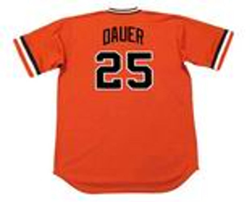 RD BO 1979 Cooperstown Baseball Stitched Jersey, Vintage Baseball Jersey, Retro Sewn Jersey