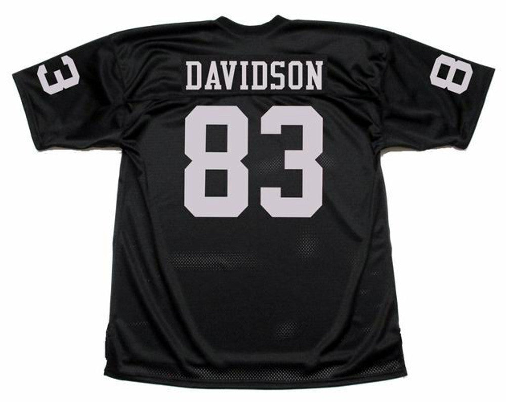 Oakland Raiders Ben Davidson 1970 Home Throwback Football Jersey product image