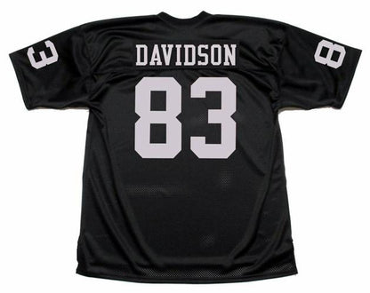 Oakland Raiders Ben Davidson 1970 Home Throwback Football Jersey product image