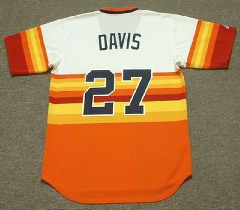 Glenn Davis Houston Astros 1986 Baseball jersey retro stitched fan gear RTJ00822
