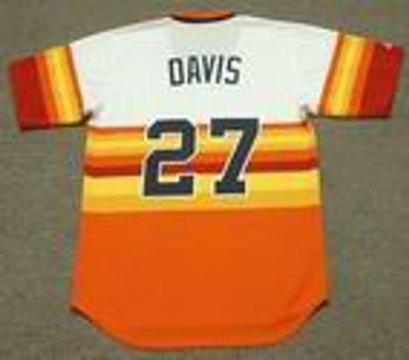 Glenn Davis Houston Astros 1986 Baseball jersey retro stitched fan gear RTJ00822