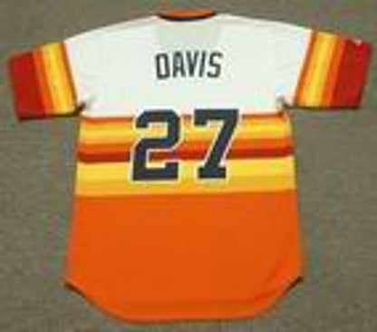 Glenn Davis Houston Astros 1986 Baseball jersey retro stitched fan gear RTJ00822
