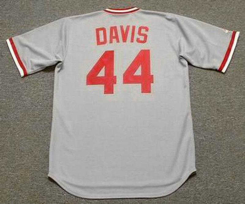 ED CR 1987 Cooperstown Away Baseball Stitched Jersey, Vintage Baseball Jersey, Retro Sewn Jersey