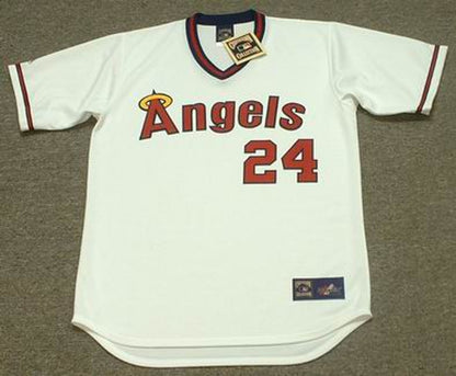 Chili Davis California Angels Baseball jersey retro stitched fan gear RTJ01440