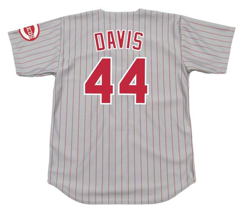 Eric Davis Cincinnati Reds 1996 Baseball jersey retro stitched fan gear RTJ01011