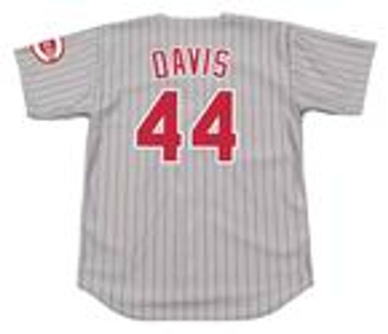 Eric Davis Cincinnati Reds 1996 Baseball jersey retro stitched fan gear RTJ01011