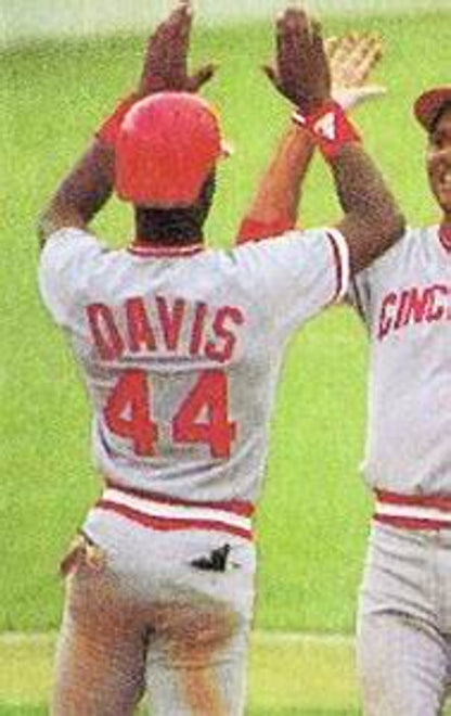 Eric Davis Cincinnati Reds 1987 Baseball jersey retro stitched fan gear RTJ01013