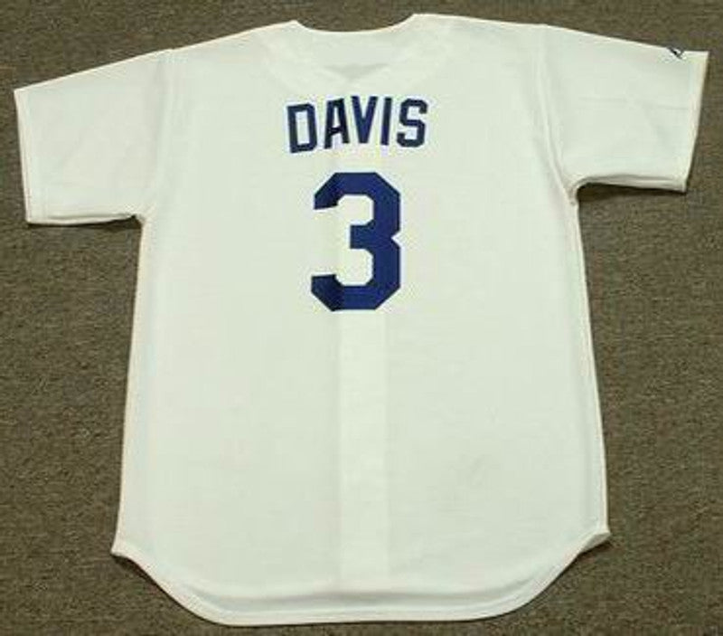 WD LAD 1960s Cooperstown Throwback Home Stitched Jersey, Vintage Baseball Jersey, Retro Sewn Jersey