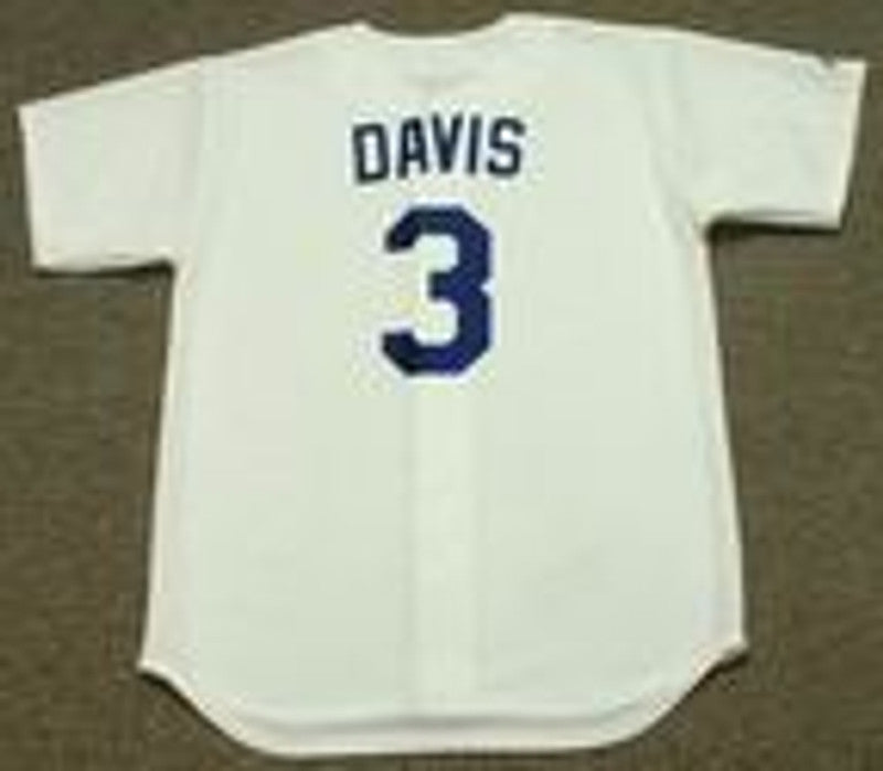 WD LAD 1960s Cooperstown Throwback Home Stitched Jersey, Vintage Baseball Jersey, Retro Sewn Jersey