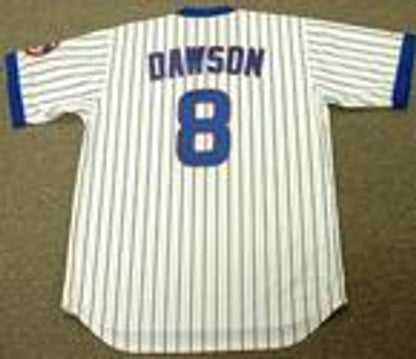 Andre Dawson Chicago Cubs 1989 Baseball jersey retro stitched fan gear RTJ01925