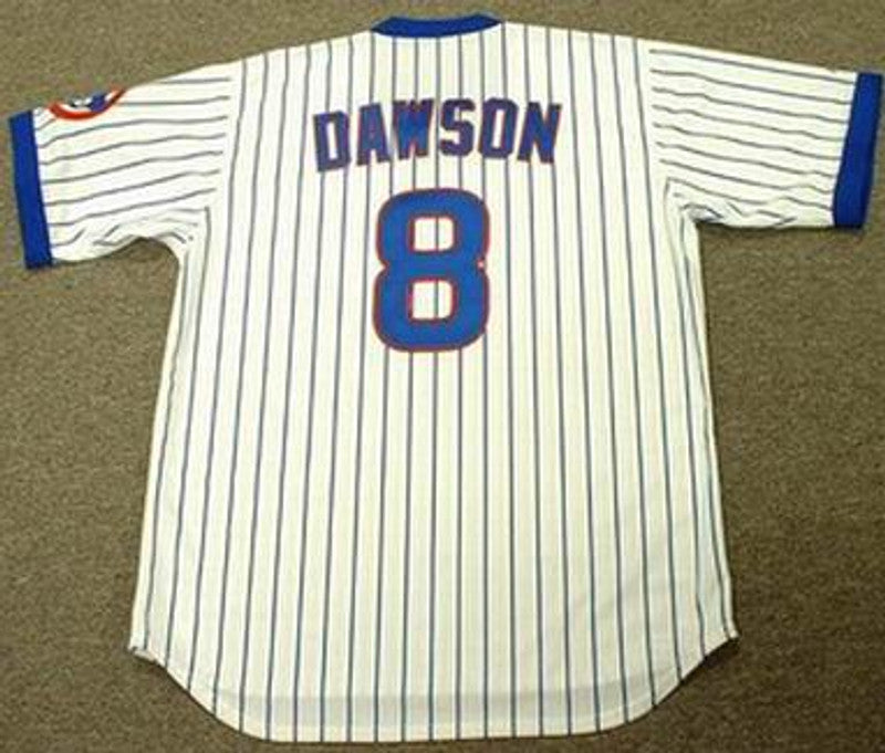 Andre Dawson Chicago Cubs 1989 Baseball jersey retro stitched fan gear RTJ01925