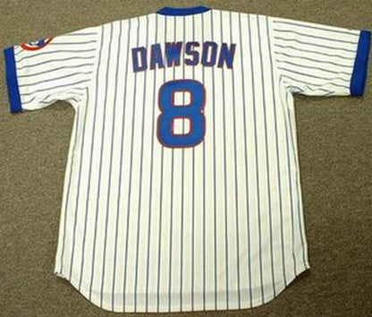 Andre Dawson Chicago Cubs 1989 Baseball jersey retro stitched fan gear RTJ01925