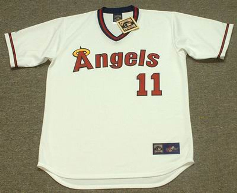 Doug Decinces California Angels 1982 Baseball jersey retro stitched fan gear RTJ01092