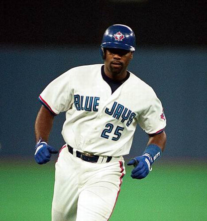 Vintage Baseball Jersey Custom Home Throwback Stitched Blue Jersey product image