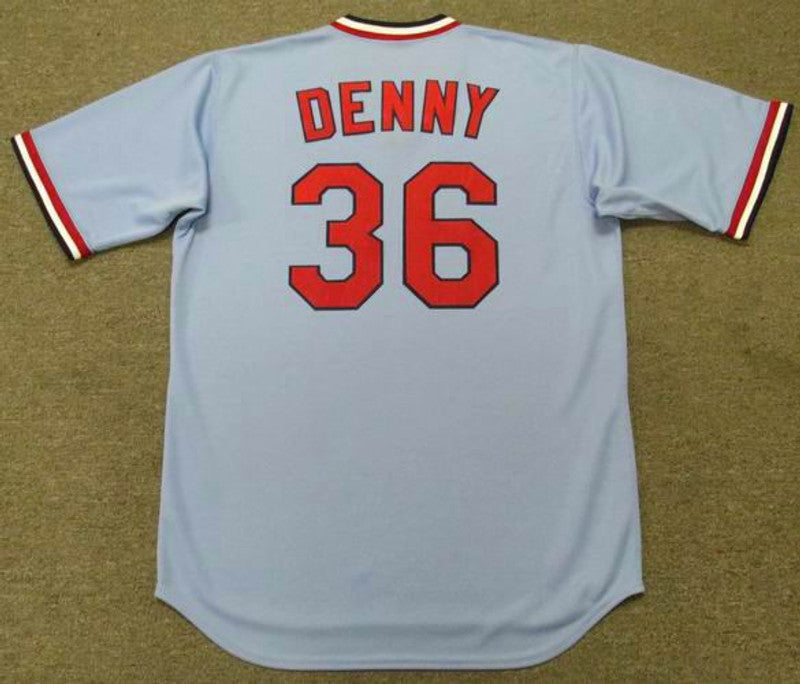 John Denny St. Louis Cardinals 1978 Baseball jersey retro stitched fan gear RTJ00428