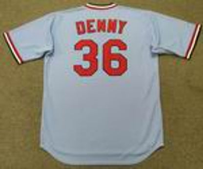 John Denny St. Louis Cardinals 1978 Baseball jersey retro stitched fan gear RTJ00428