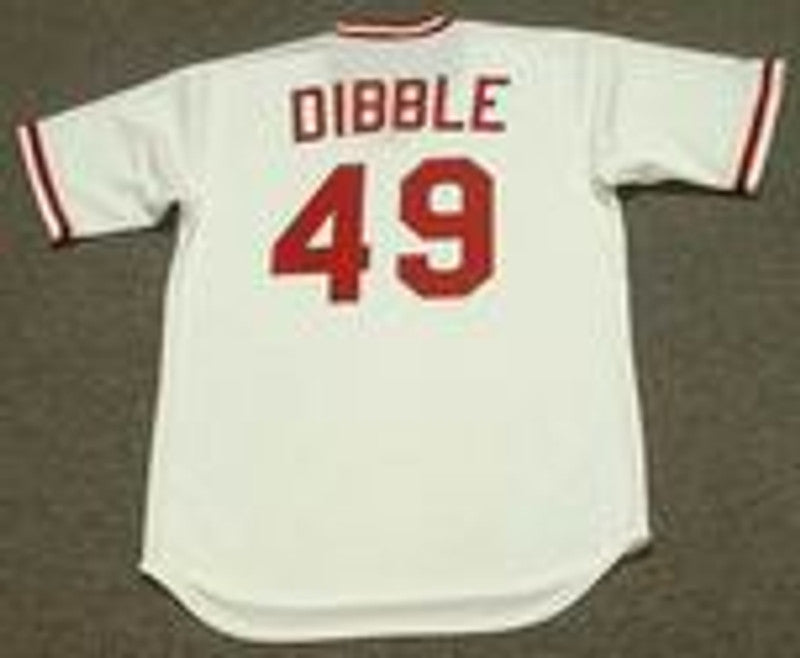 RD CR 1990 Cooperstown Home Baseball Stitched Jersey, Vintage Baseball Jersey, Retro Sewn Jersey