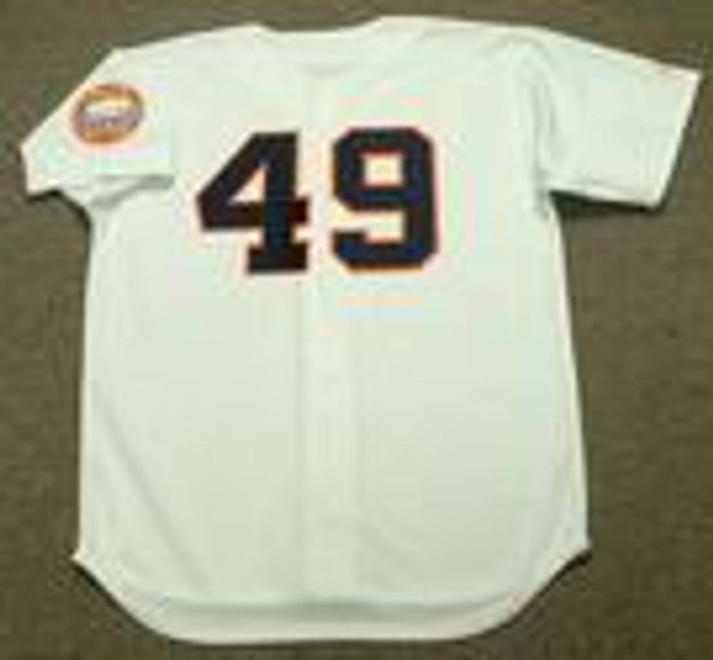 LD HA 1960s Cooperstown Home Stitched Jersey, Vintage Baseball Jersey, Retro Sewn Jersey